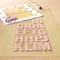 12 Pack: Blush Glitter Alphabet Stickers by Recollections™